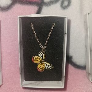 Butterfly Pendant Necklace